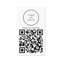 Logotipo simples preto e branco do código QR preto