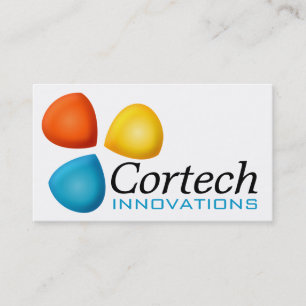 Cartão De Visita Logotipo - Tri cor do trevo