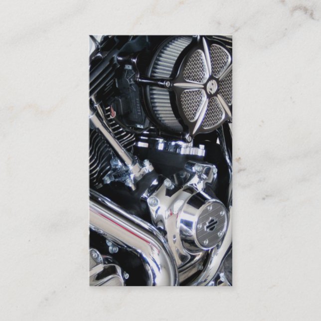 Cartão De Visita Loja da personalização do mecânico do reparo da (Frente)