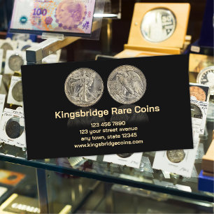 Cartão De Visita Loja de Moedas do Numismata