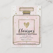 Loja de Perfumes Blush Pink & Gold Paris Parfum