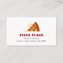 Cartão De Visita Loja de Pizza