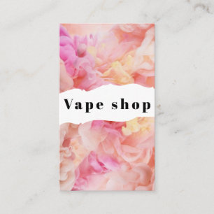 Cartão De Visita Loja de Vape Fuma Cigarro