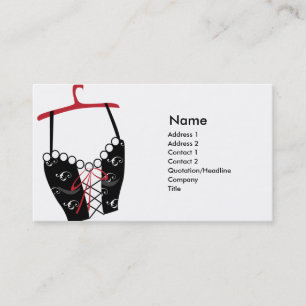 Cartão De Visita Longlinebra preto - negócio