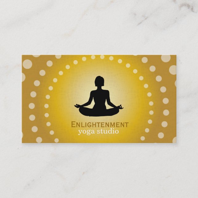 Cartão De Visita Lotus de cheio (preto) (Frente)