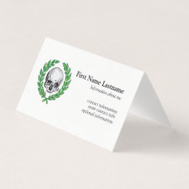 Cartão De Visita Louro da morte