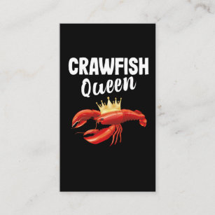 Cartão De Visita Lover do Restaurante da Comida da Rainha do Mar