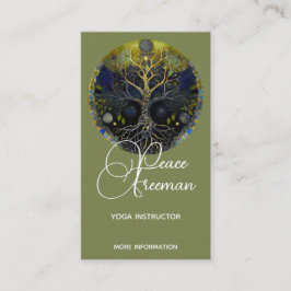 Cartão De Visita Luna Rising | Árvore da Vida