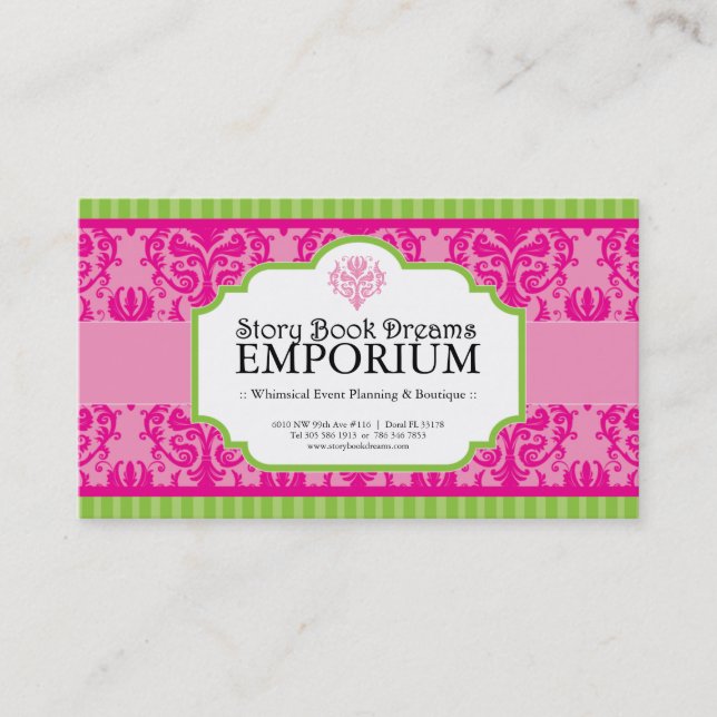 Cartão de visita lunático (Frente)