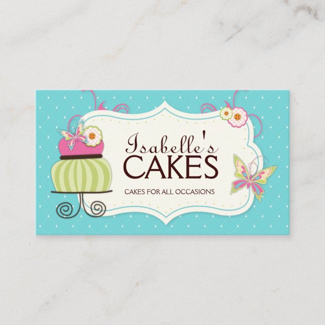 Cartão de visita lunático da padaria (Frente)