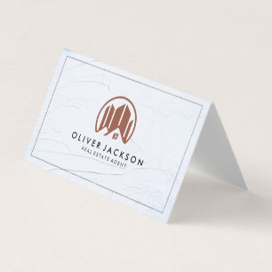 Cartão De Visita Lux Gold Foil Imóveis  Construção