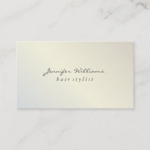 Cartão De Visita Lux Metálico Moderno