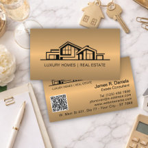 Luxo Bronze Ouro Imobiliário Chic Profissional