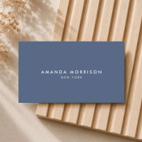 Luxo Minimalista Boutique Azul Pizarra