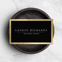 Luxo profissional Faux Dourado e preto