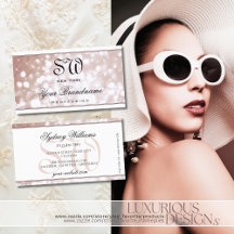 Luxurioso Rosa Dourado Brilhante Estrelas Monogram