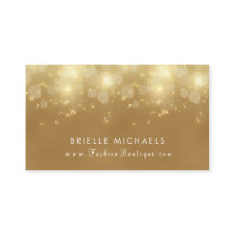 Luxury Dourado Bokeh Glamor Boutique