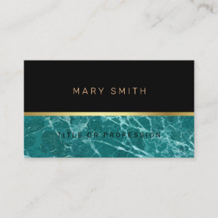 Cartão De Visita Luxury Elegante Marble