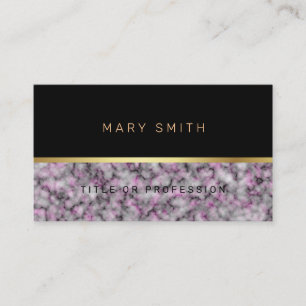 Cartão De Visita Luxury Elegante Marble