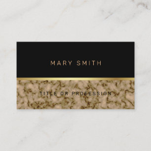 Cartão De Visita Luxury Elegante Marble