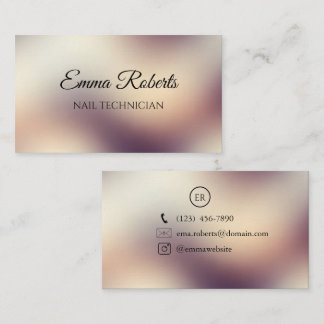 Cartão De Visita Luxury Gold Elegant Business Card | Modern Minimal
