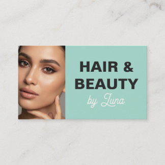 Cartão De Visita Luxury Makeup Artist Business Card for Beauty