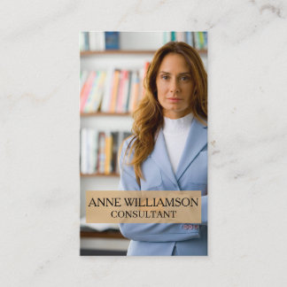 Cartão De Visita Luxury Minimal Modern Professional Photo Business