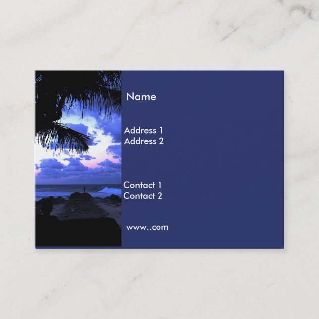 Cartão de visita Luz (Frente)