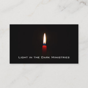 Cartão De Visita Luz no escuro