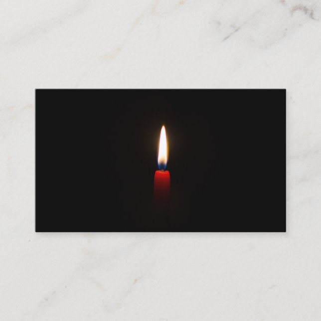 Cartão De Visita Luz no escuro (Frente)