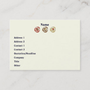 Cartão De Visita Mackinroses