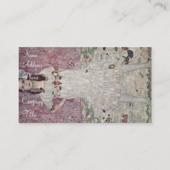 Cartão De Visita "Mada Primavesi (Frente)