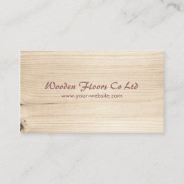 Cartão De Visita Madeira