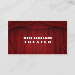Cartão De Visita Magia Comediante de Entretenimento de Teatro