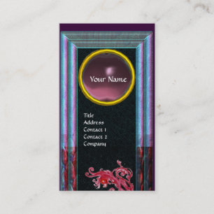 CARTÃO DE VISITA MAGIC BERRIES GEM MONOGRAM