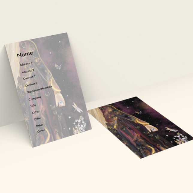 Cartão De Visita Magic Crystal (Criador carregado)