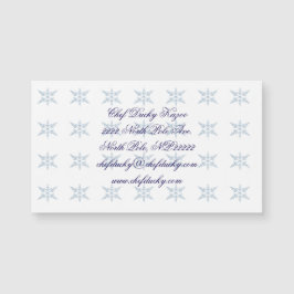 cartão de visita magnético