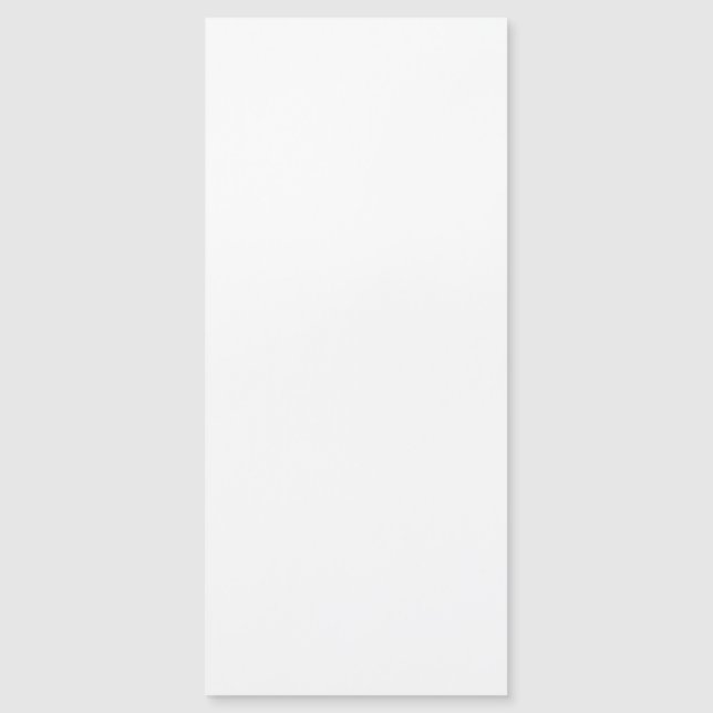 Cartão de visita magnético 4x9 para exibição fácil (Frente)