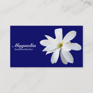 Cartão De Visita Magnolia - Azul Marinho 000066