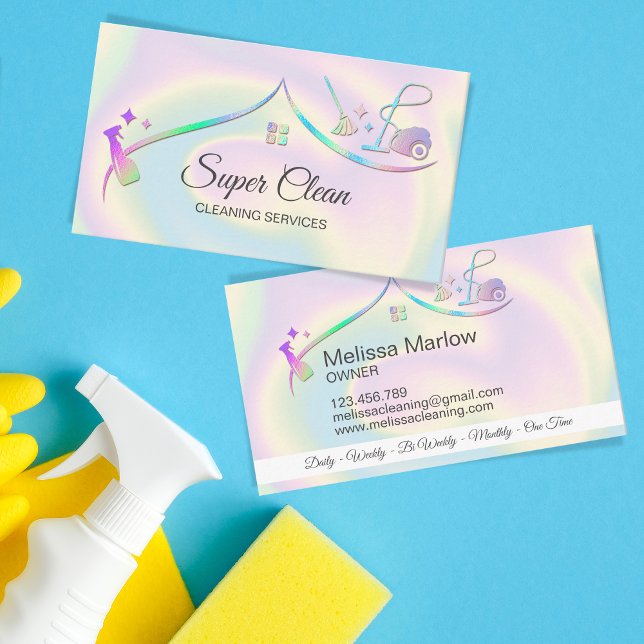 Cartão De Visita Maid Clearing House (Criador carregado)
