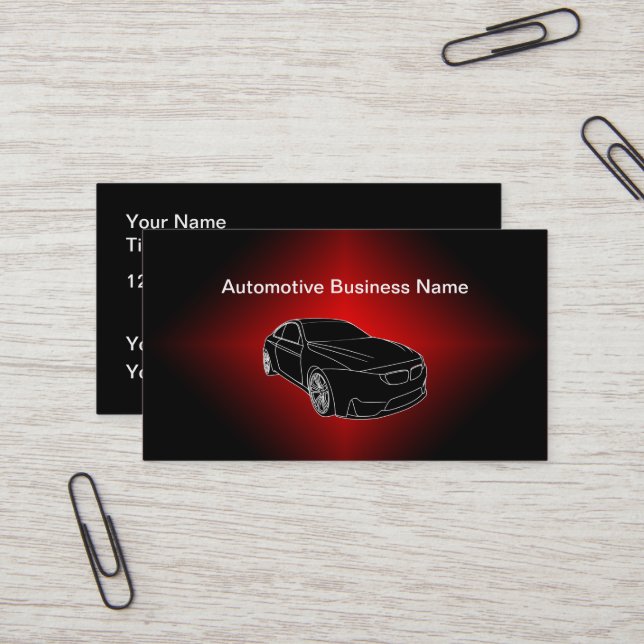 Cartão De Visita Mais legal (Frente/Verso In Situ)