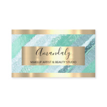 Makeup Artist Blogger Influencer Mint Green Stroke