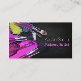 Cartão De Visita Makeup Artist brushes / Cosmetic Brushes