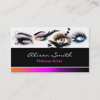 Cartão De Visita MakeUp artist business card