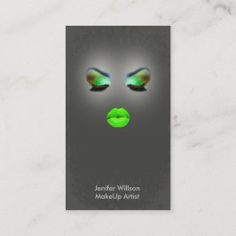 Cartão De Visita Makeup Artist Business Card