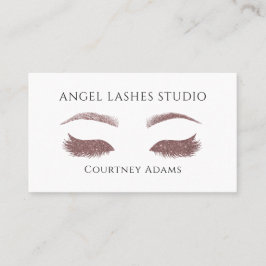 Cartão De Visita Makeup  Artist Eyelash Eyebrows Extensions