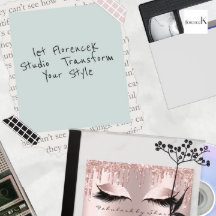 Makeup Artist Eyelash Lashes Glitter Drives Rosa