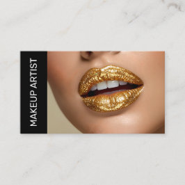 Cartão De Visita Makeup Artist Glitz And Glam