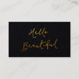 Cartão De Visita Makeup Artist Simple