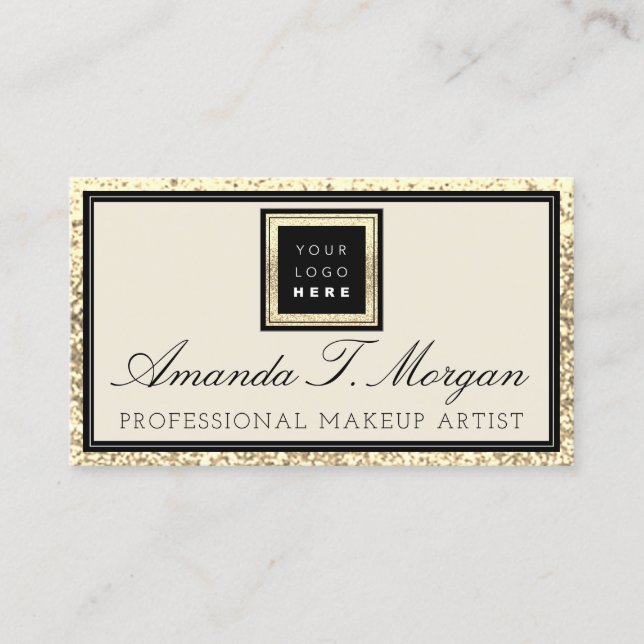 Cartão De Visita Makeup Eyelash Eyelash evento Planejador Logotipo  (Frente)